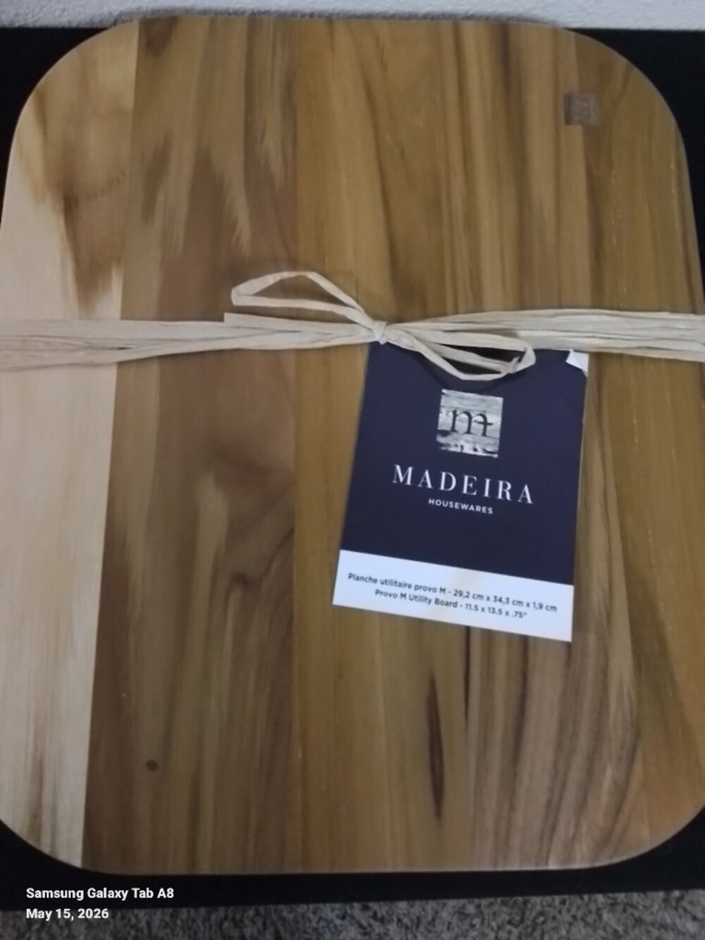 MADEIRA HOUSEWARES PROVO M UTILITY BOARD 11.5 x 13.5 x .75"